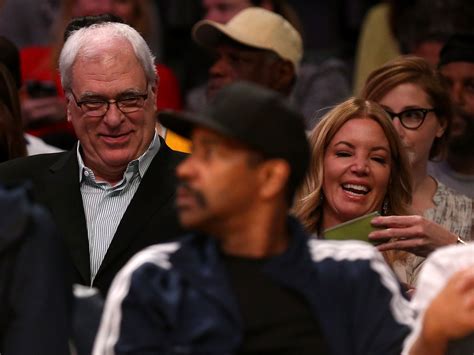 Phil Jackson of Knicks and Jeanie Buss of Lakers Announce .
